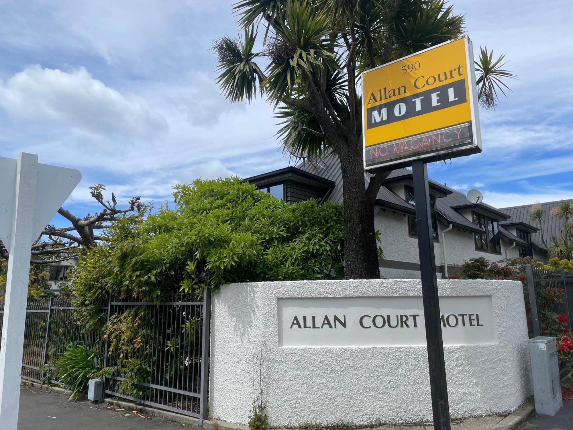 Allan Court Motel Dunedin Exterior foto